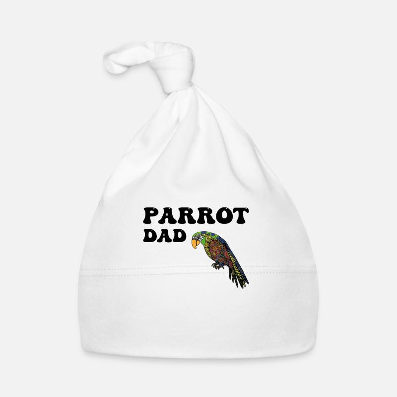 Parrots Daddy Organic Baby Cap