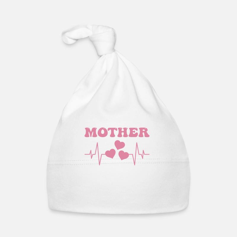 Mutter Herzschlag Baby Bio-Mütze
