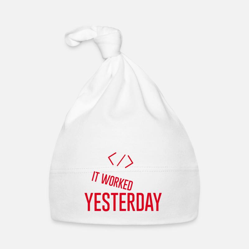 It Worked Yesterday 2 Organic Baby Cap