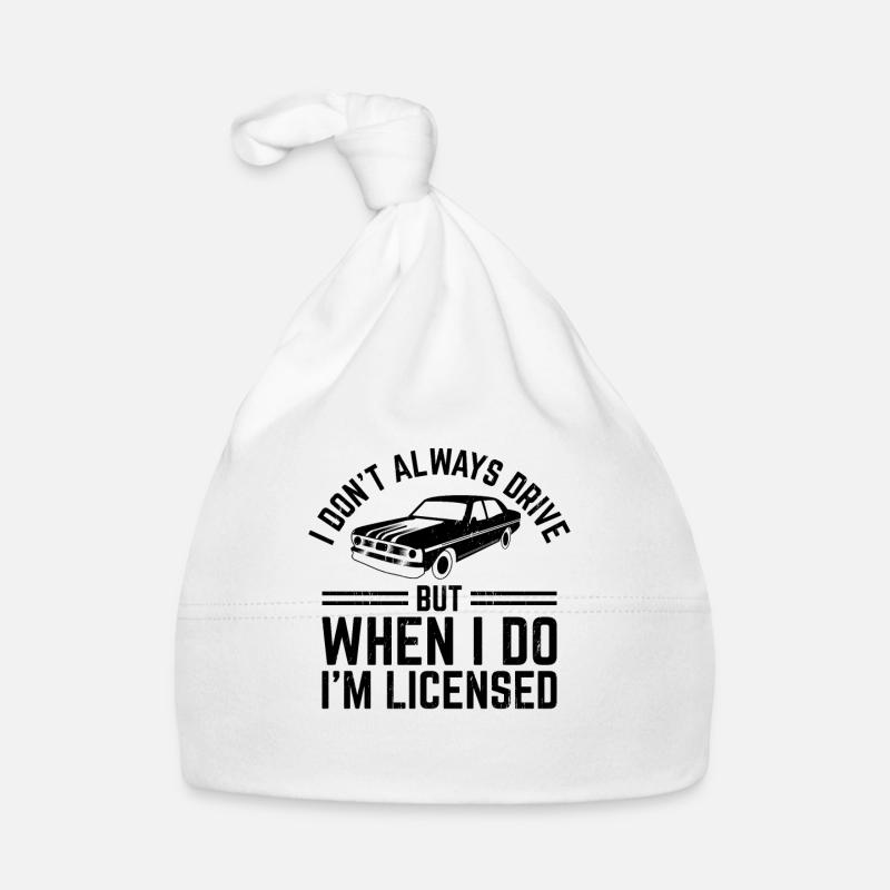 Driving License Passed New Driver Permit Driving S Organic Baby Cap
