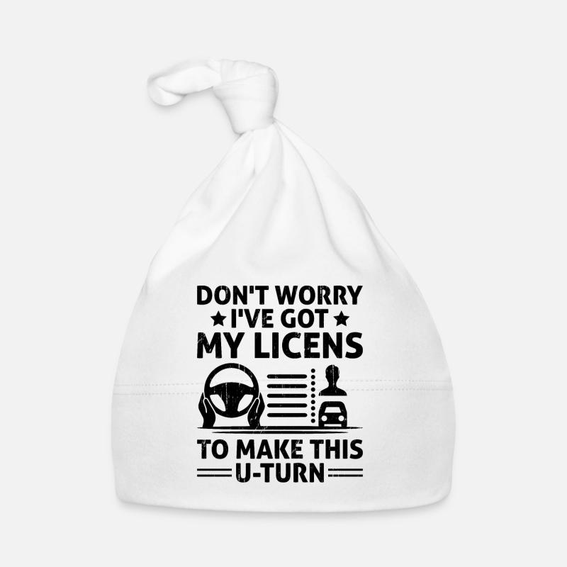 Driving License Passed New Driver Permit Driving S Organic Baby Cap