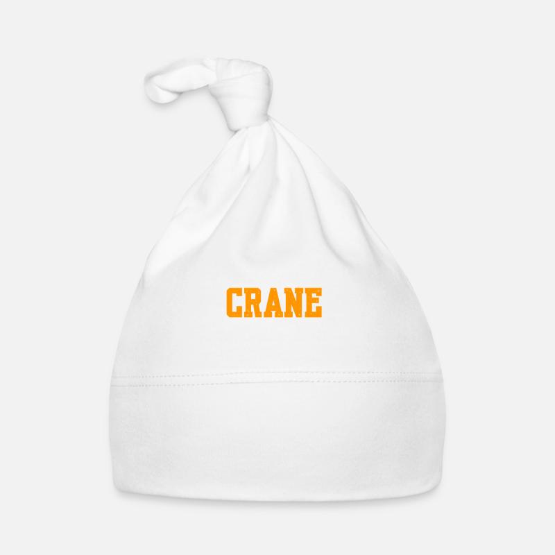 Grutier Whisperer Opérateur de grue Bonnet bio Bébé