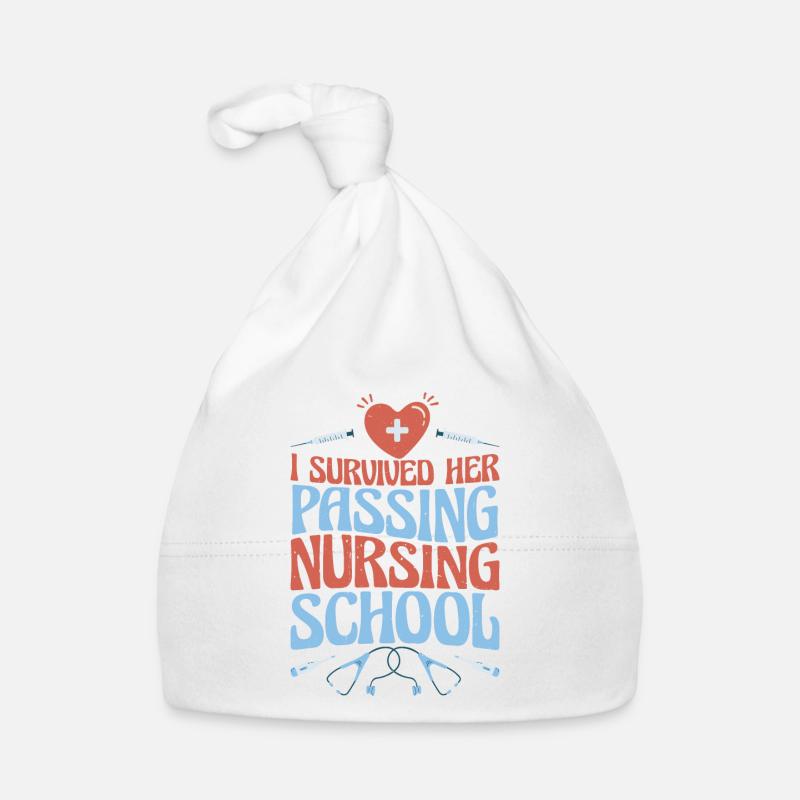 I Survived Her Passing Nursing School 22 Baby Bio-Mütze