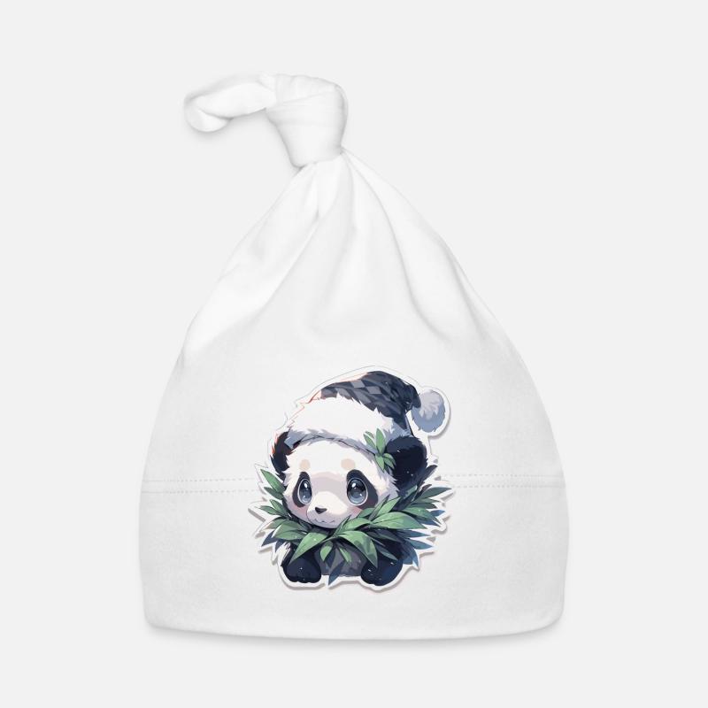 Panda Noël Panda Pandas Panda Noël Bonnet bio Bébé