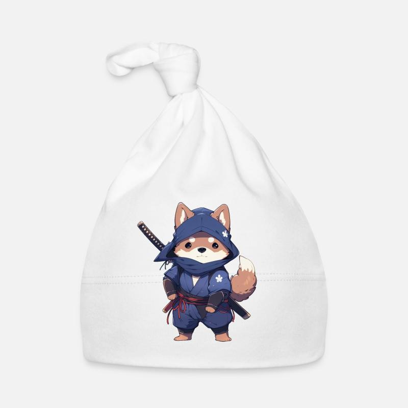 Asie Corki Samouraï Japonais Samouraï Bonnet bio Bébé