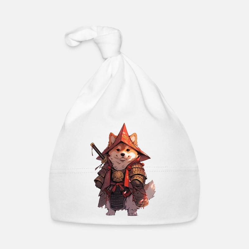 Asia Corki Japanese Samurai Samurai Organic Baby Cap