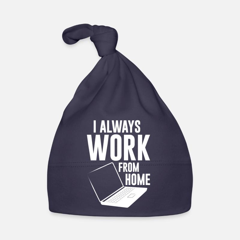 I Always Work From Home 4 Baby Bio-Mütze