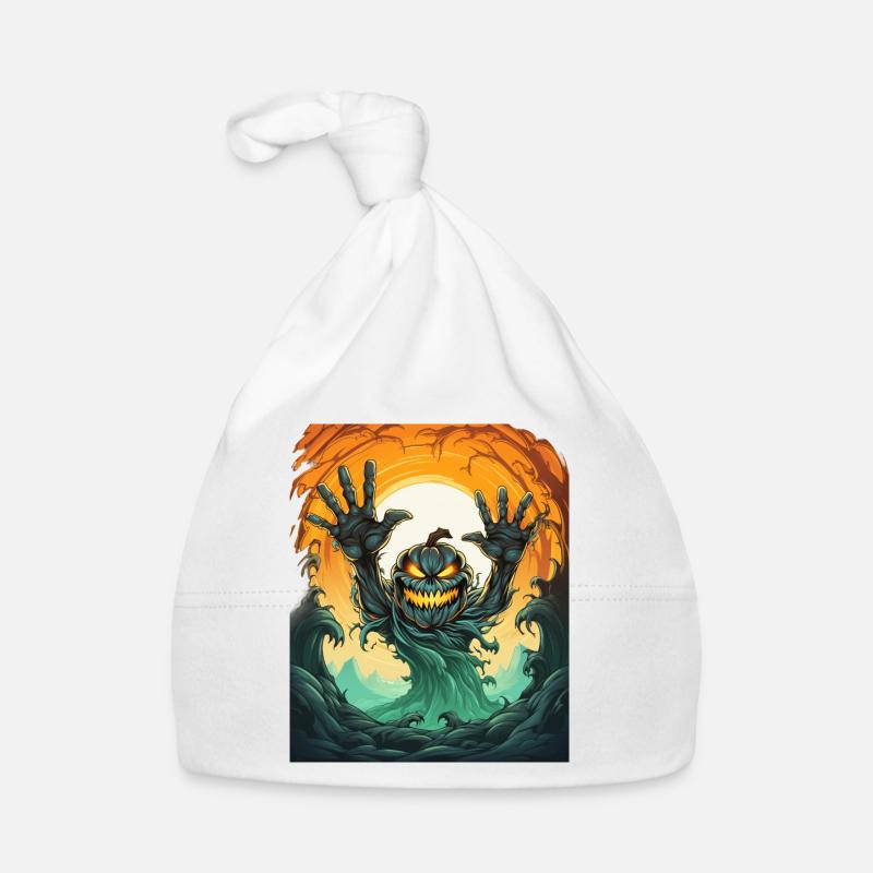 Halloween Emerging Hands Spooky Pumpkin Baby Bio-Mütze