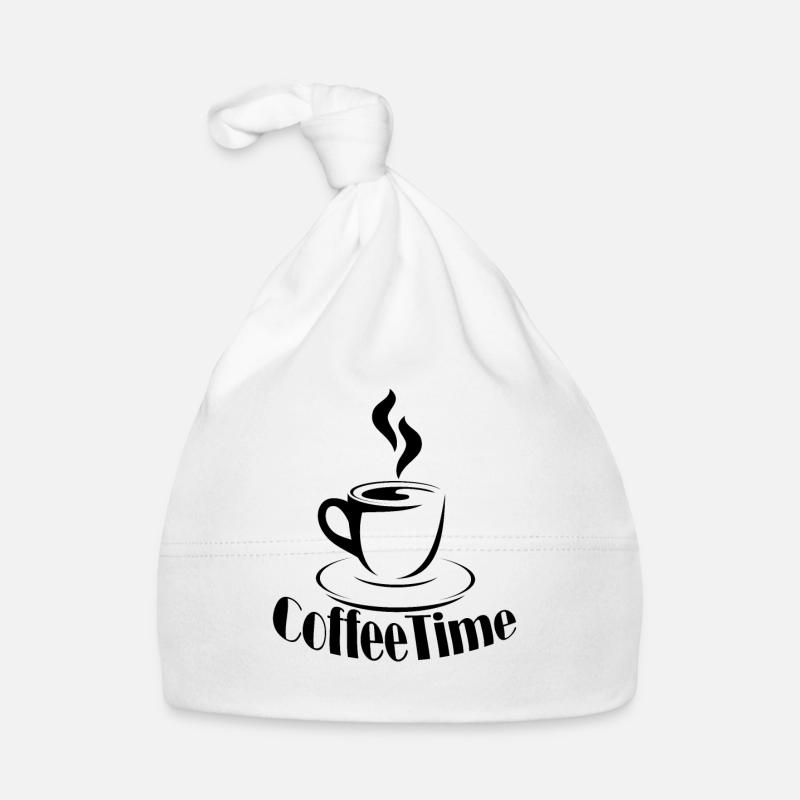 Coffee Time Organic Baby Cap