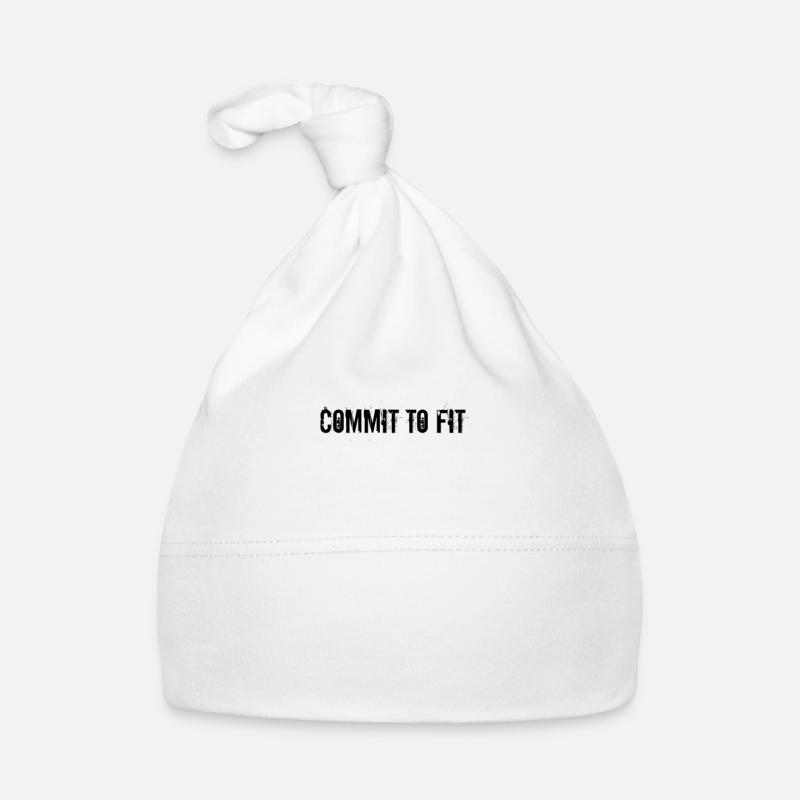 Fitness - Commit to fit Organic Baby Cap