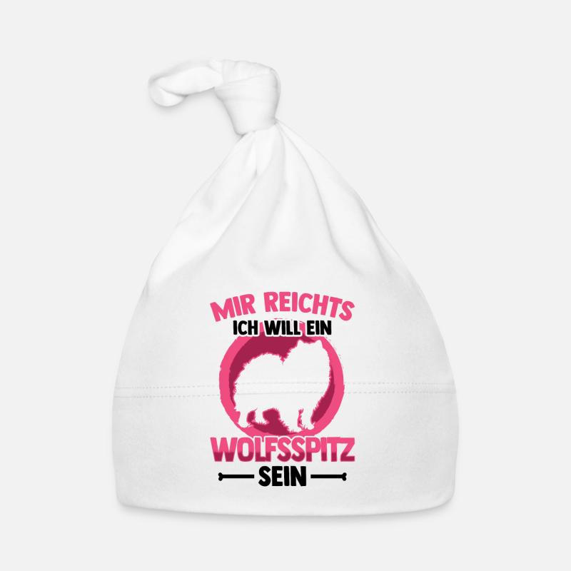 Will ein Wolfsspitz sein Deutscher Spitz Baby Bio-Mütze