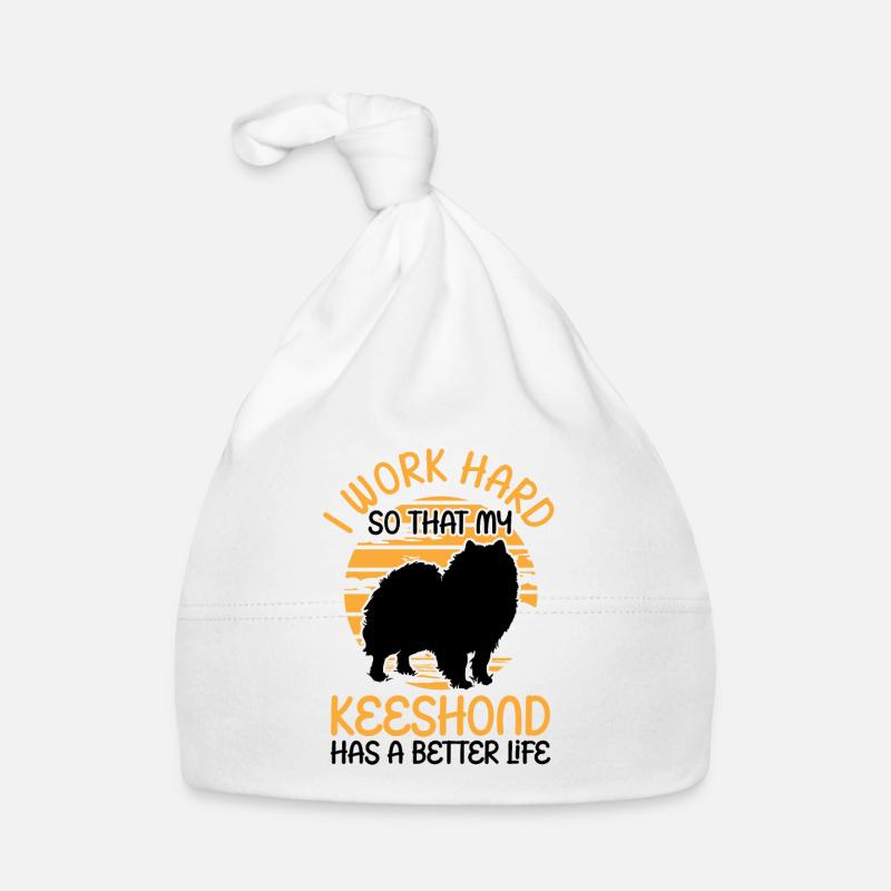 Travailler pour mon Wolfsspitz German Spitz Bonnet bio Bébé