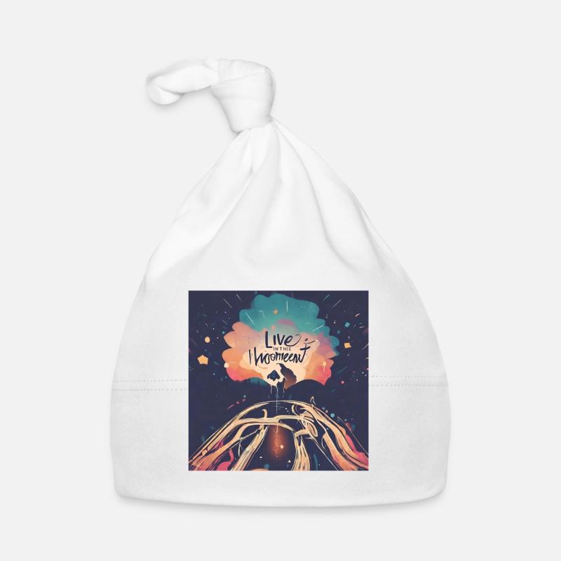 Vivez l’instant présent Bonnet bio Bébé