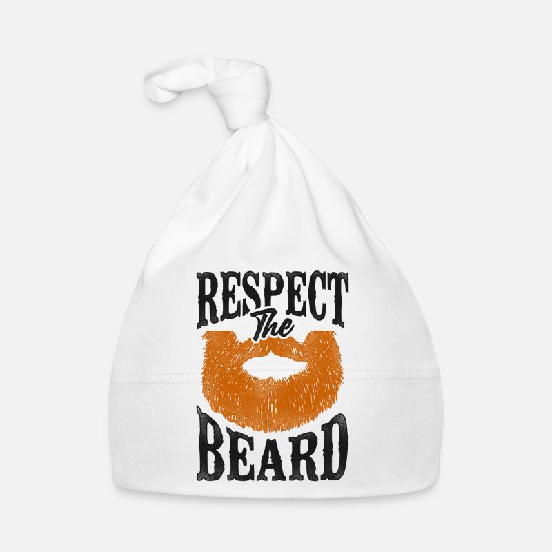 Beard Lover Bearded Man Ginger Organic Baby Cap