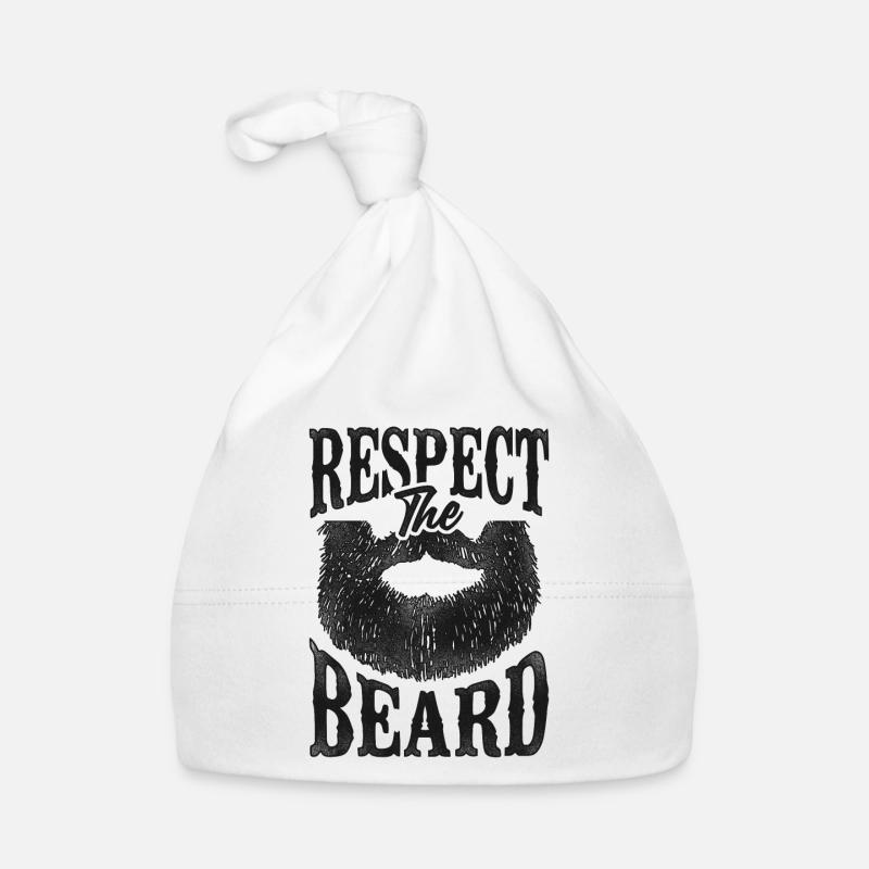 Beard Lover Bearded Man Respect Baby Bio-Mütze