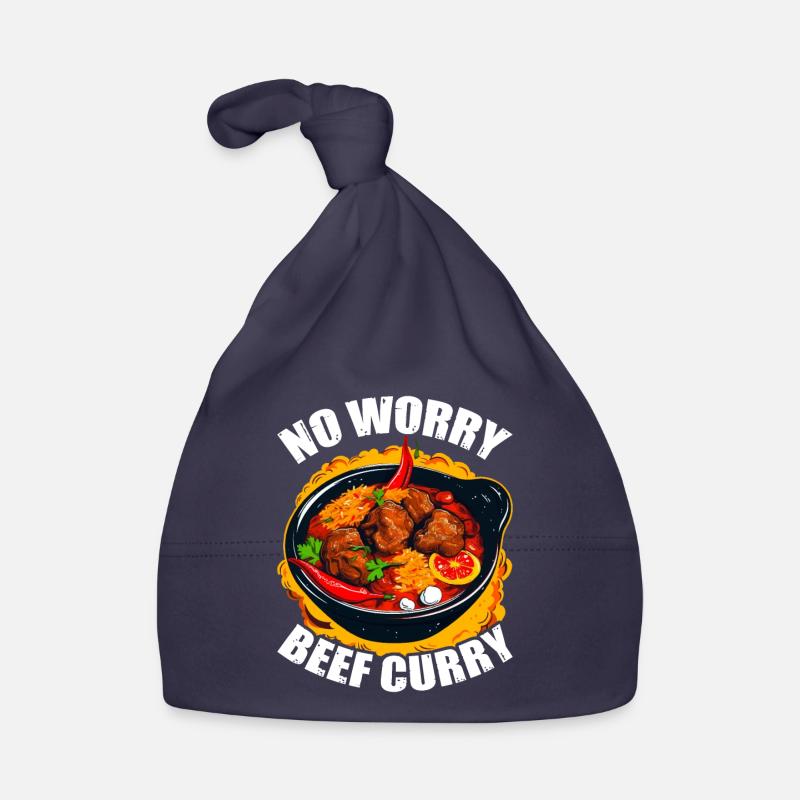 No Worry Beef Curry 5 Baby Bio-Mütze