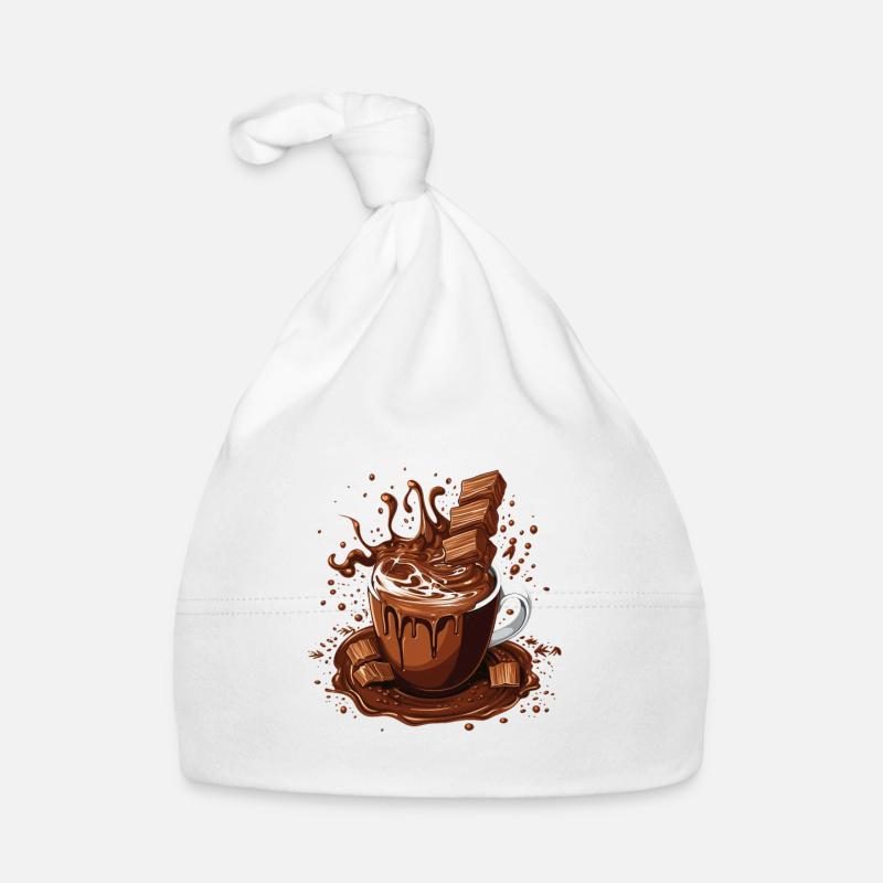 Hot Chocolate Mug I Chocolate Lover I Hot Organic Baby Cap