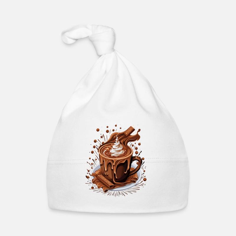 Hot Chocolate Mug I Chocolate Lover I Hot Organic Baby Cap