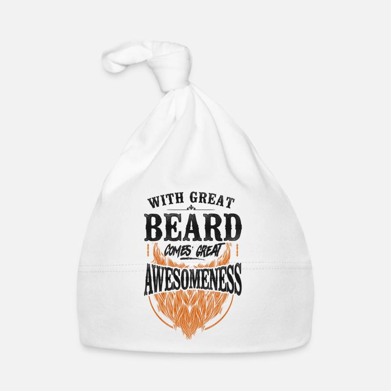 Beard Lover Bearded Man Ginger Organic Baby Cap