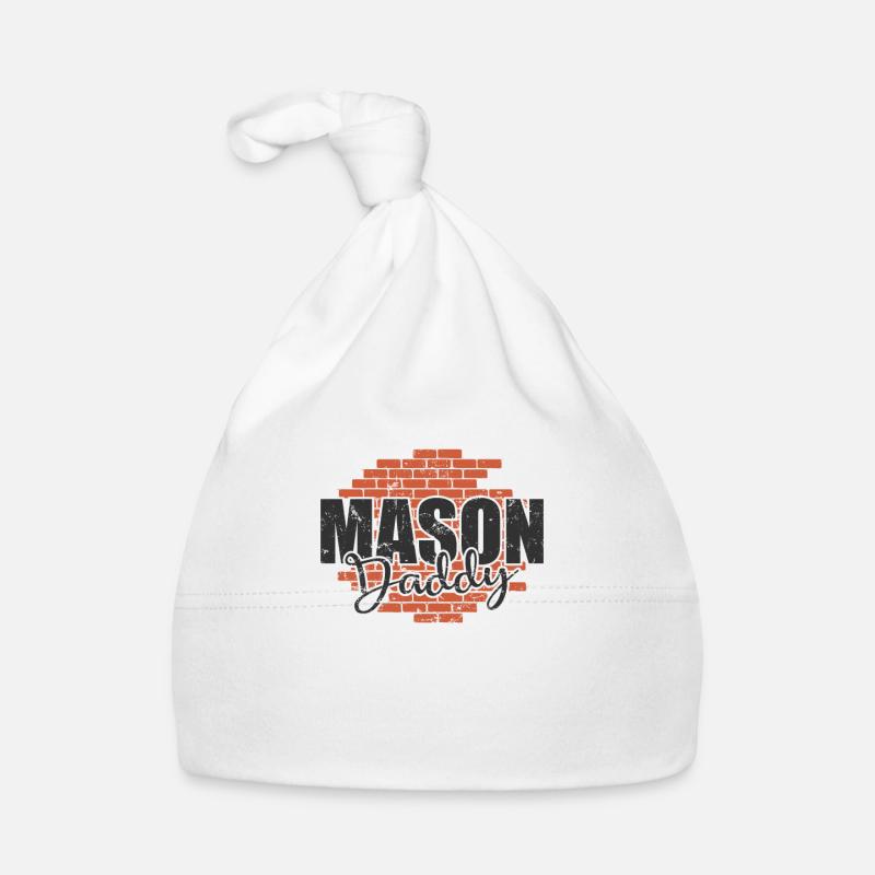 Mason Daddy Artisan Profession Bonnet bio Bébé