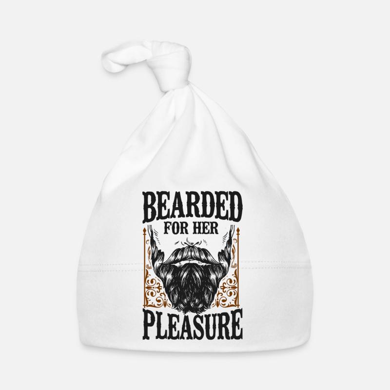 Beard Lover Bearded Man Bearded Organic Baby Cap