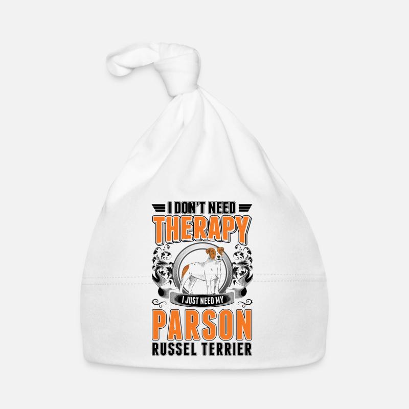 Parson Russell Terrier Therapy Organic Baby Cap