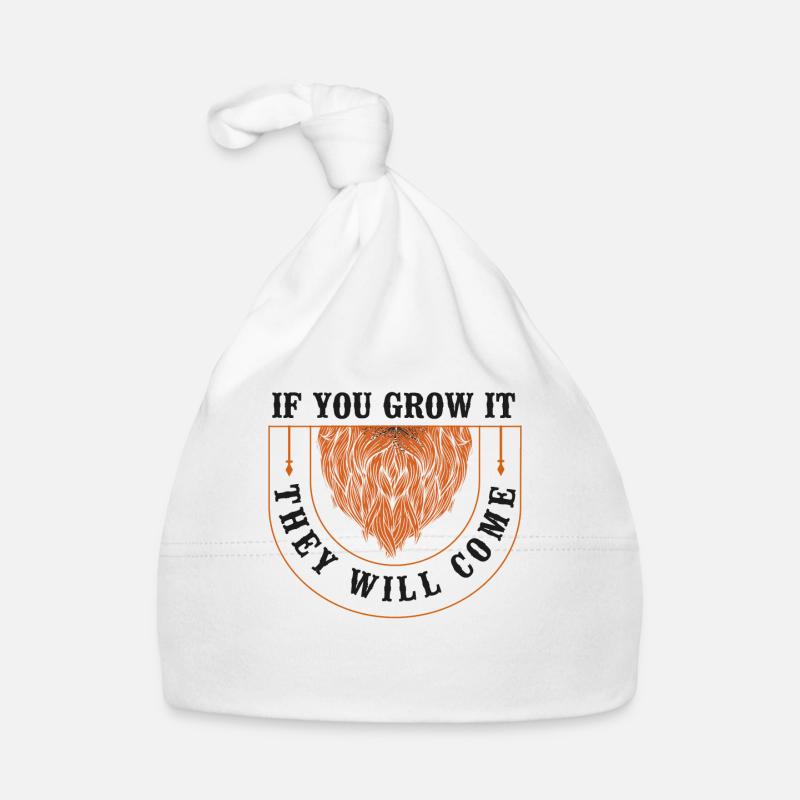 Beard Lover Bearded Man Ginger Organic Baby Cap