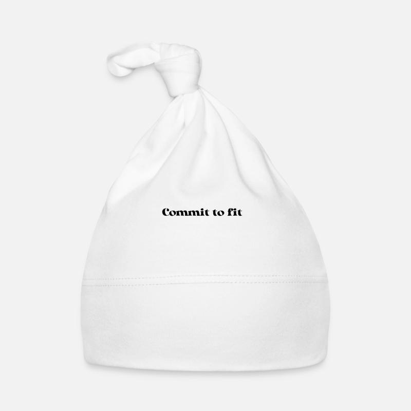 Fitness - Commit to fit Organic Baby Cap