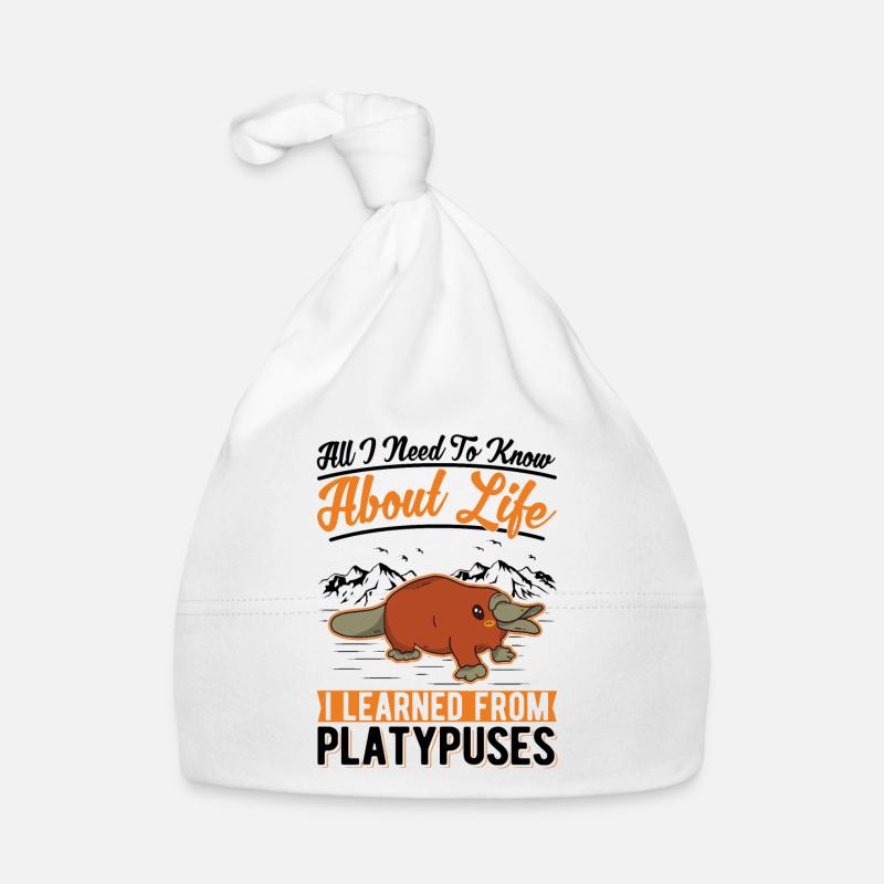 Platypus Gift Organic Baby Cap