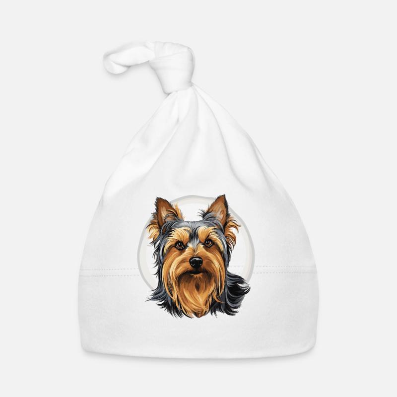 Terrier soyeux australien Bonnet bio Bébé