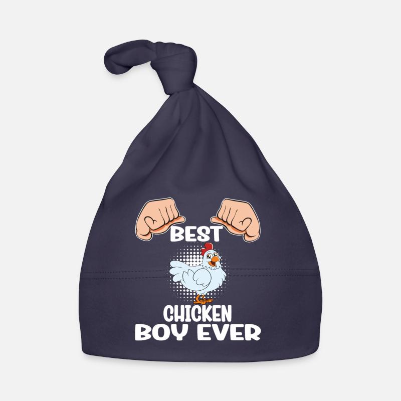 Drôle de poulet disant poulet Bonnet bio Bébé