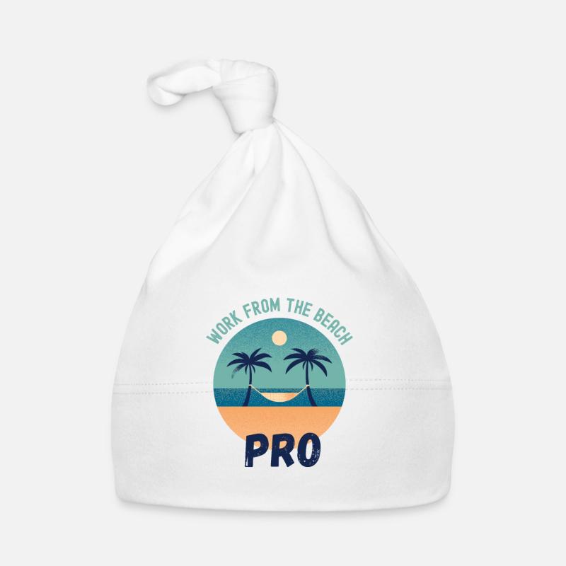 Arbeiten Sie vom Strand aus Profi Baby Bio-Mütze