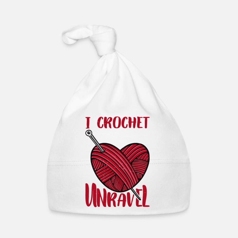 Je crochete pour ne pas démêler 2 Bonnet bio Bébé