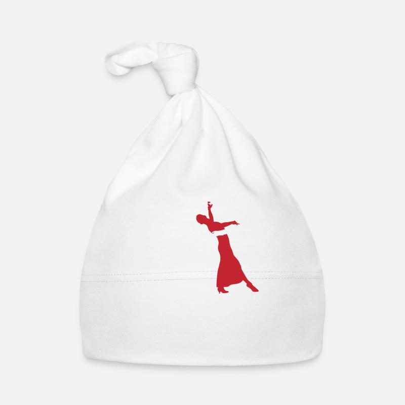 Mantra de répétition Manger, dormir, danser Bonnet bio Bébé