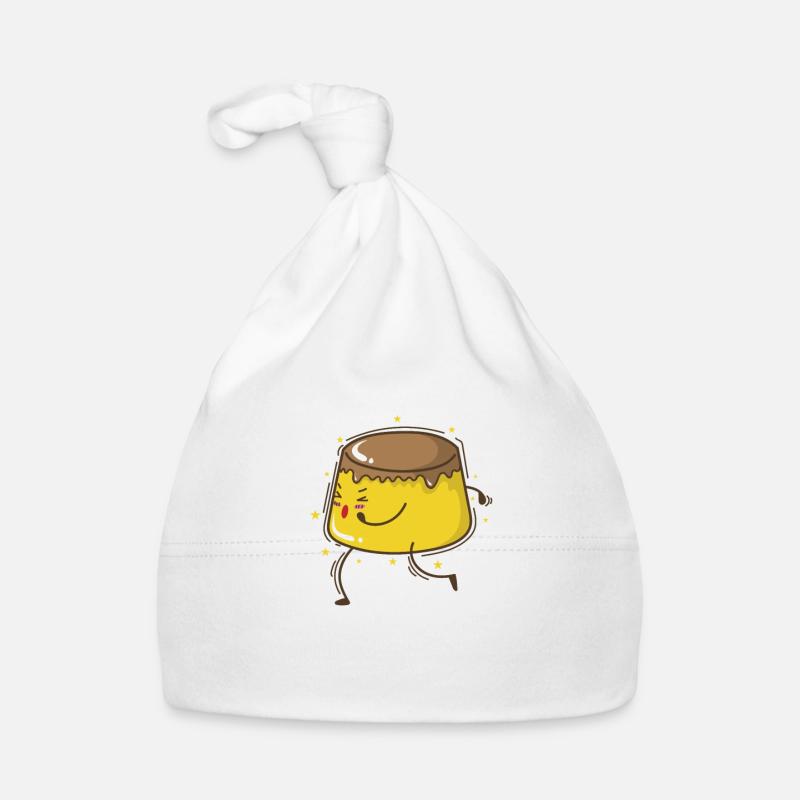Boxender Pudding Nachspeise Baby Bio-Mütze