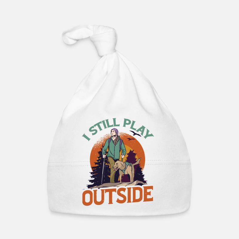 I Still Play Outside 2 Organic Baby Cap