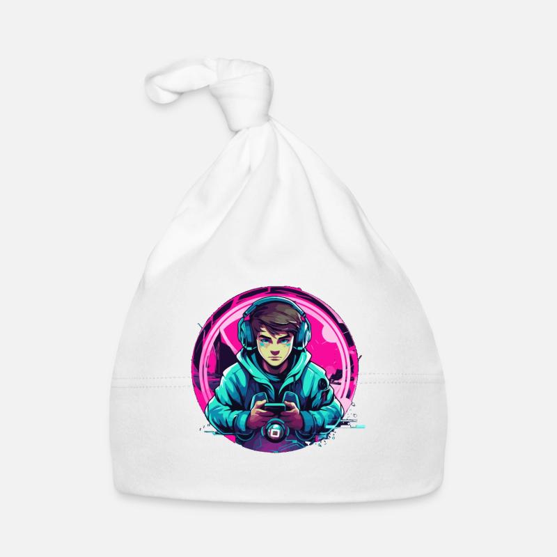 Le jeu est ma vie Bonnet bio Bébé