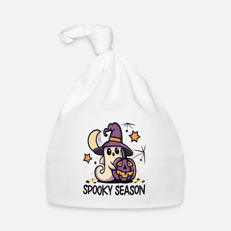 Saison Ghost Spooky Bonnet bio Bébé