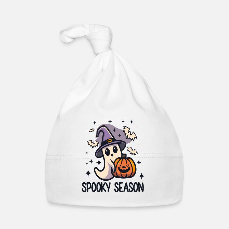 Saison Ghost Spooky Bonnet bio Bébé