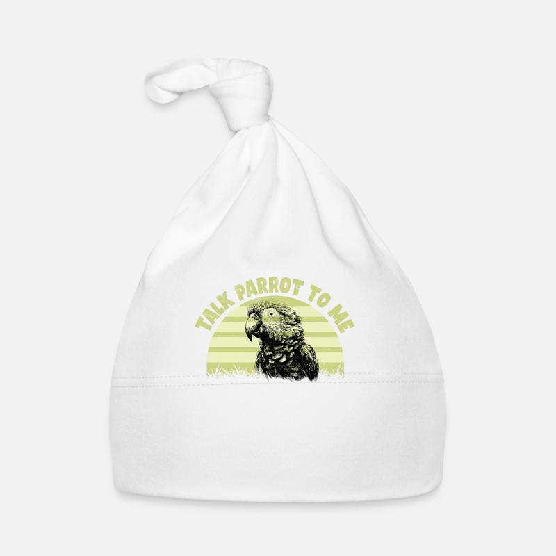 Perruche Perroquet Perroquet Propriétaire Bonnet bio Bébé