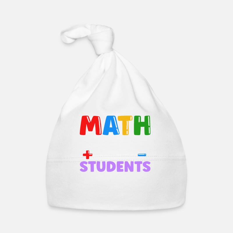 math teacher saying mathematician Organic Baby Cap