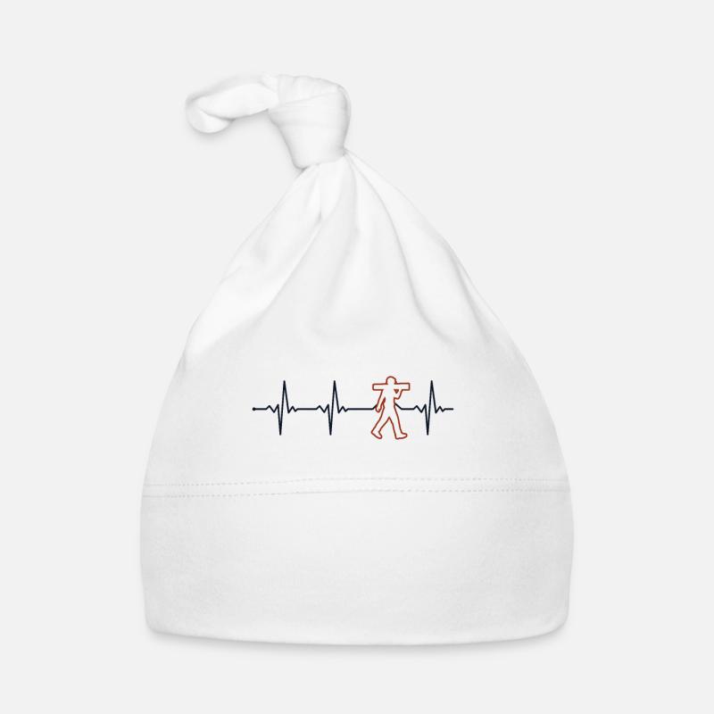 Charpentier Heartbeat Charpentier Technicien en bois Bonnet bio Bébé