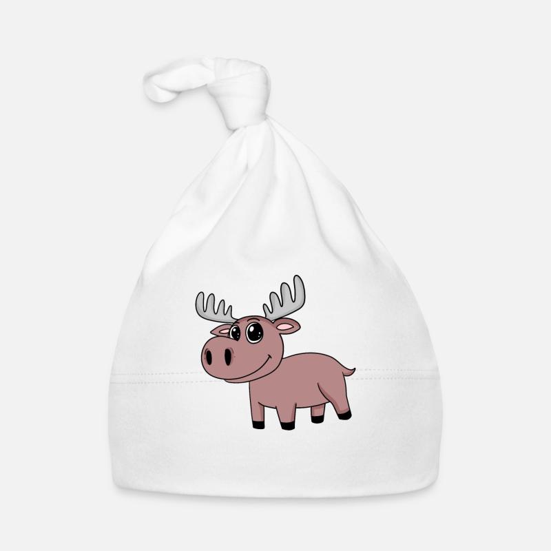 Reh Baby Bio-Mütze
