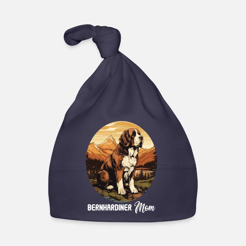 Chien Saint-Bernard Bonnet bio Bébé