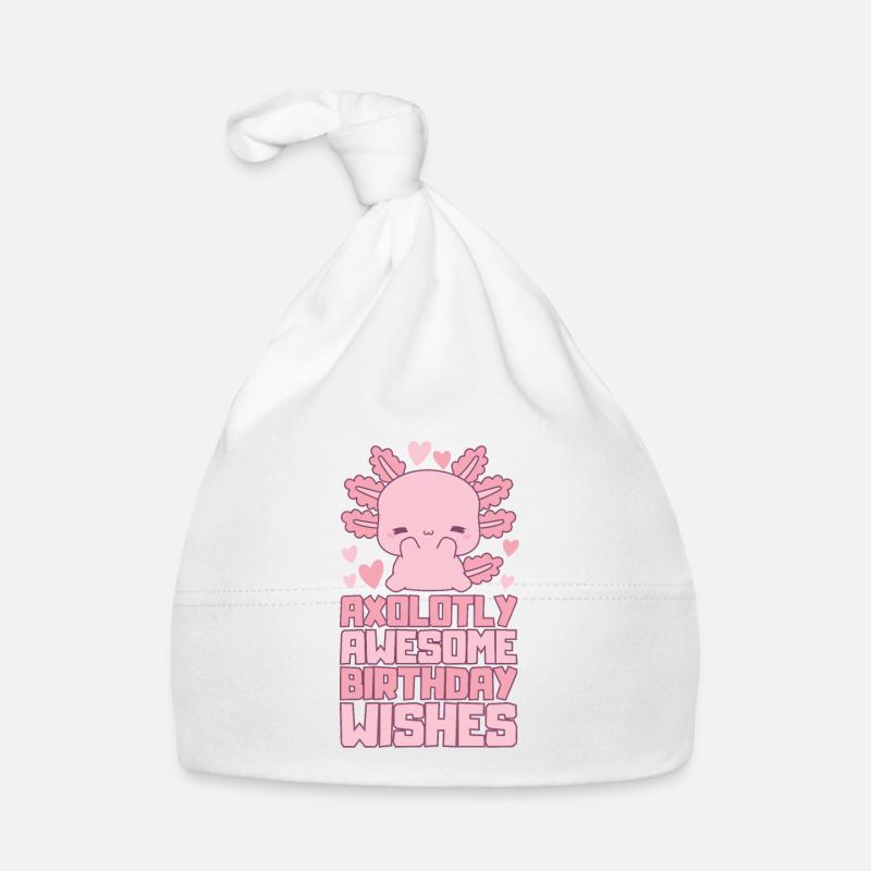 Axolotl Geburtstagsfeier Baby Bio-Mütze