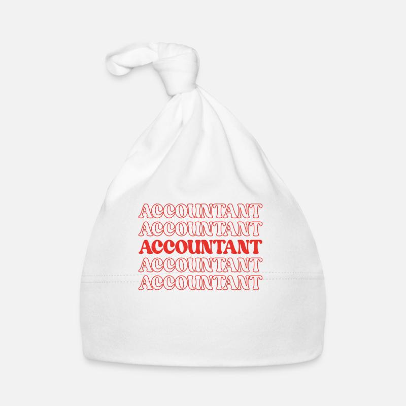 Accountant Bookkeeper Finance Statistics Data Organic Baby Cap