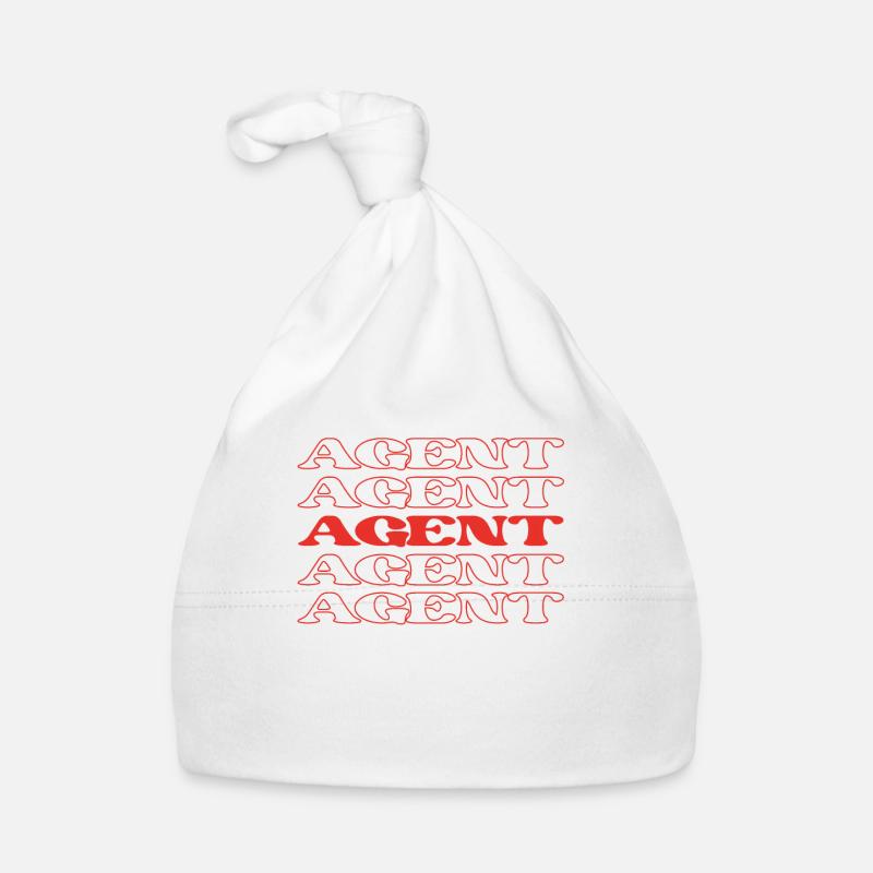 Agent Broker Operative Handler Agentur Baby Bio-Mütze