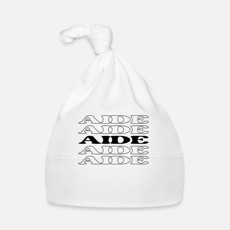 Aide Assistant Helper Adviser Wertschätzung Zitate Baby Bio-Mütze