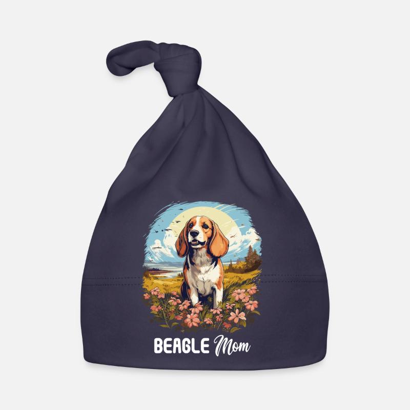 Chien Beagle Bonnet bio Bébé