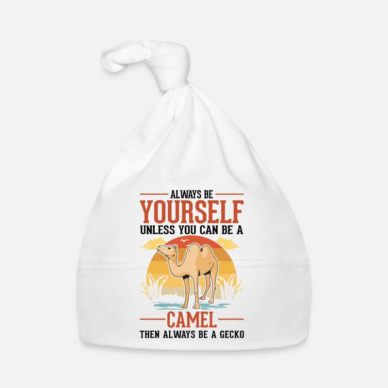 Always be yourself Camel Großkamel Kamel Baby Bio-Mütze